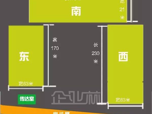 厂房正门图