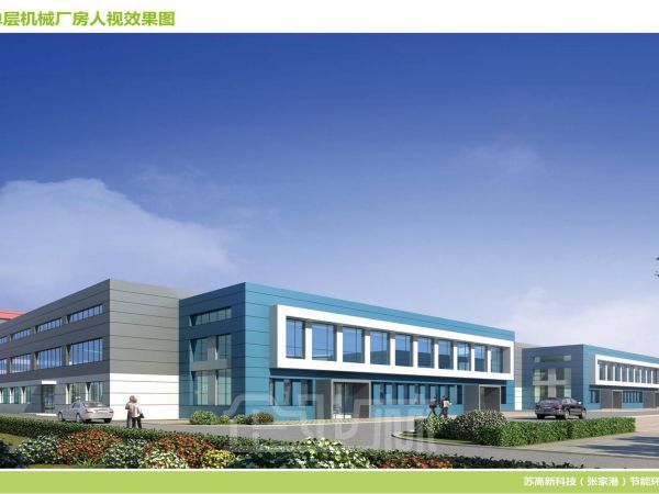 厂房正门图