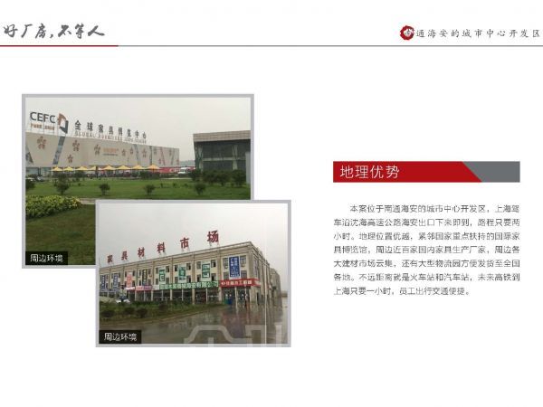 厂房正门图