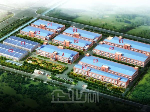 厂房正门图