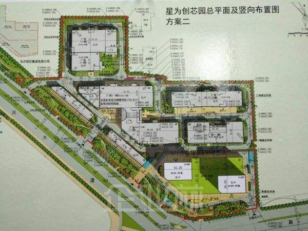 厂房正门图