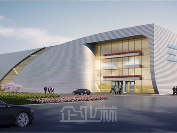 厂房正门图