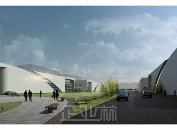 厂房正门图