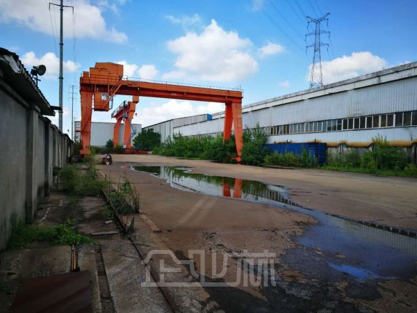 南通占地73亩单层厂房7000平方带100T行车出租