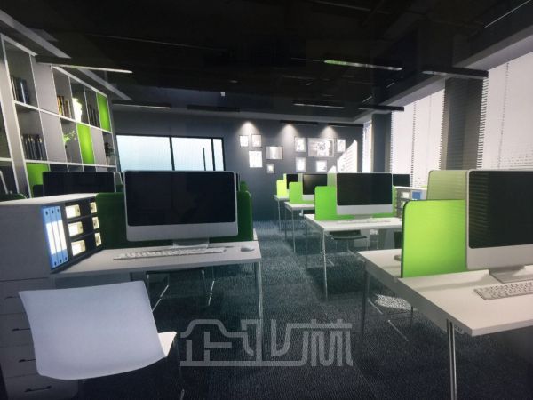 厂房正门图