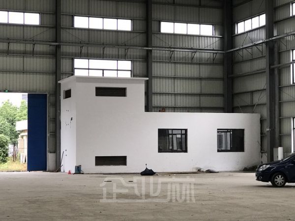 厂房正门图