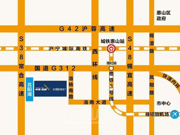 厂房正门图