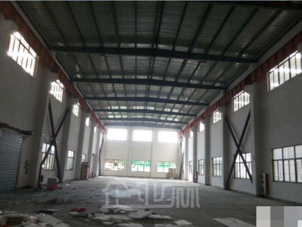 车墩工业区104地块7500平米独门独院单层厂房有行车