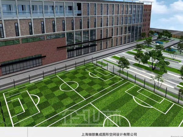 厂房正门图