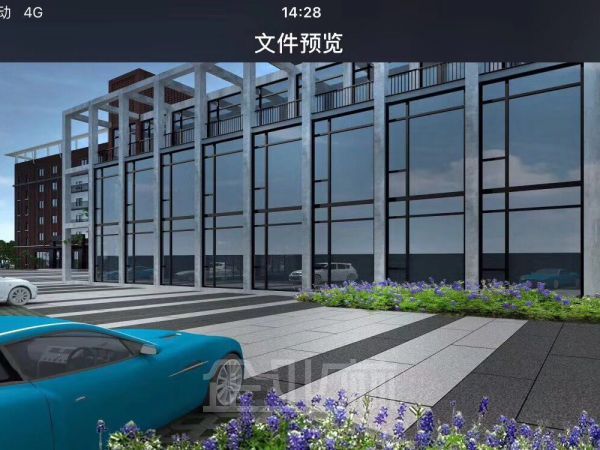 厂房正门图