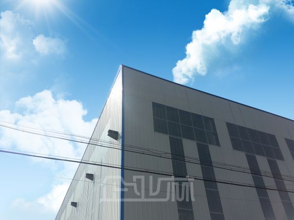 厂房正门图
