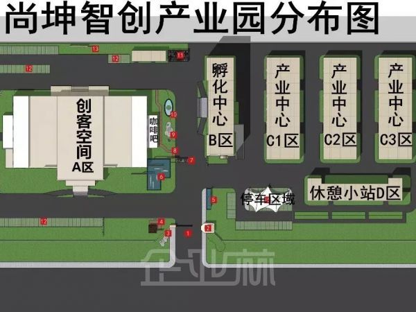 厂房正门图