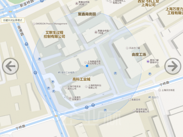 厂房正门图