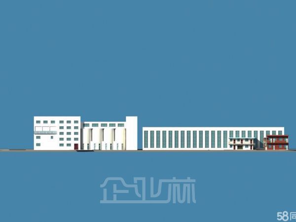 厂房正门图