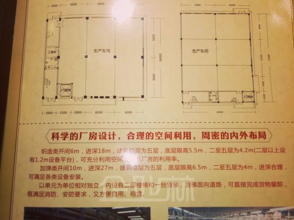 厂房正门图