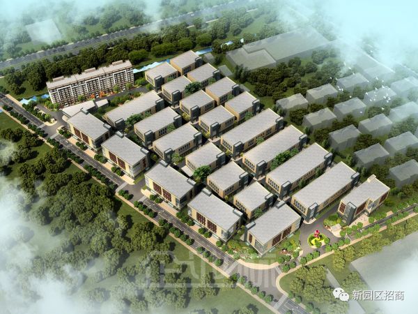 厂房正门图