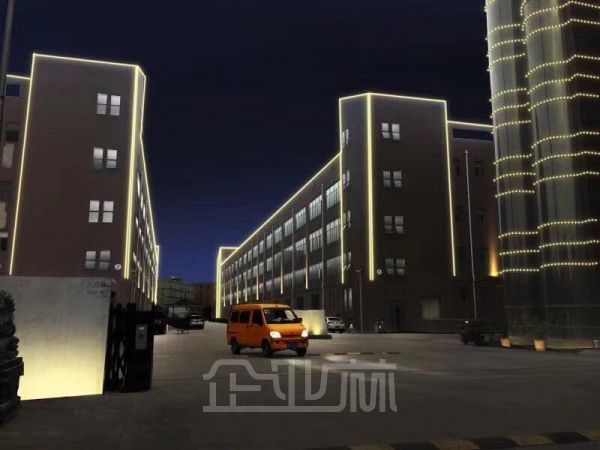 厂房正门图