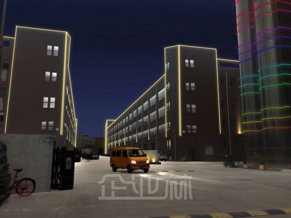 厂房正门图