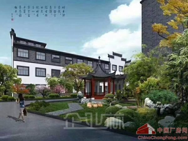 厂房正门图