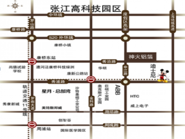 厂房正门图