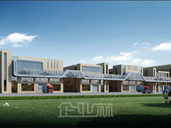 厂房正门图