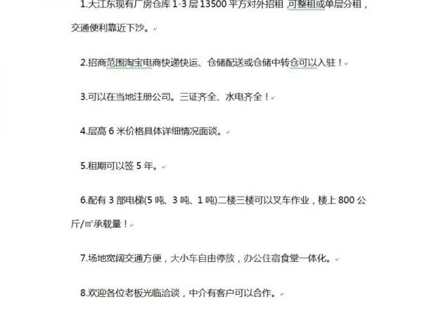 厂房正门图