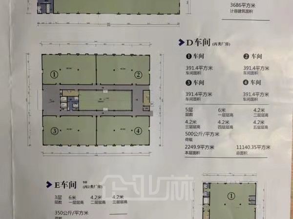 厂房正门图