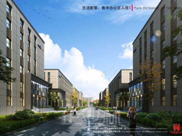 厂房正门图