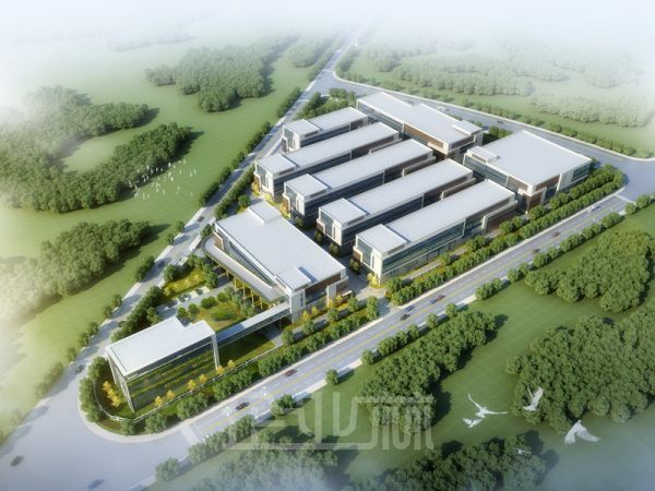 厂房正门图
