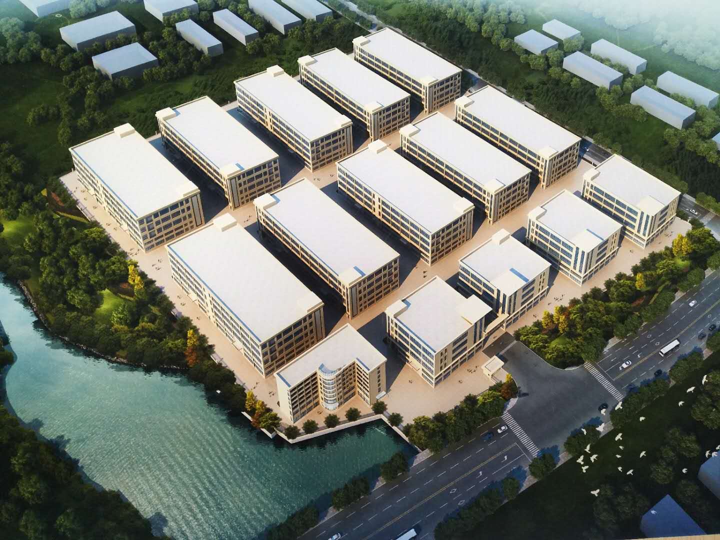园区鸟瞰