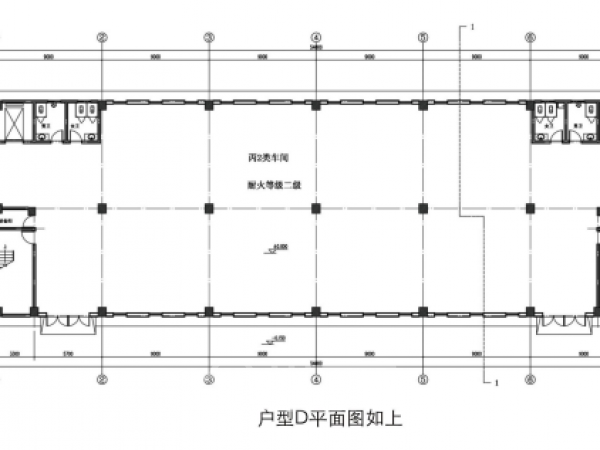 厂房正门图