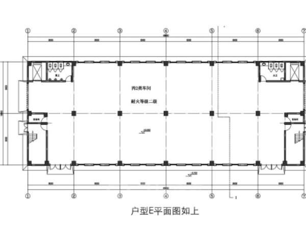 厂房正门图