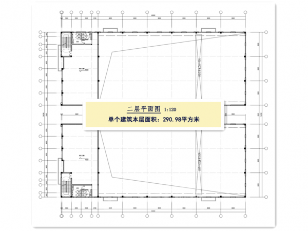 厂房正门图