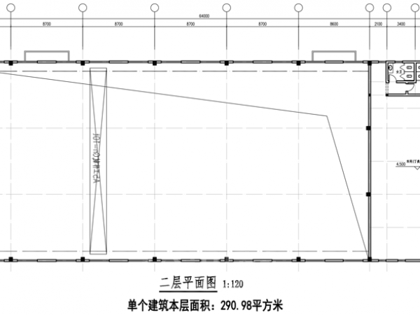 厂房正门图