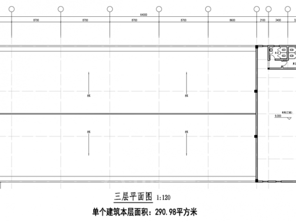 厂房正门图