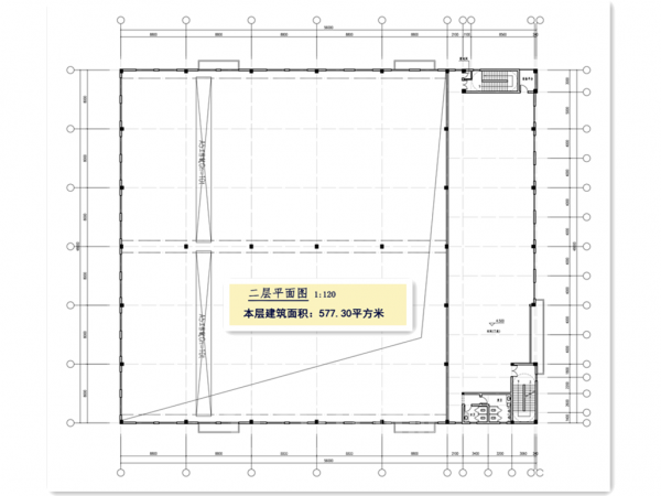 厂房正门图