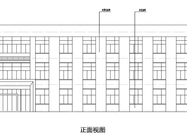 厂房正门图