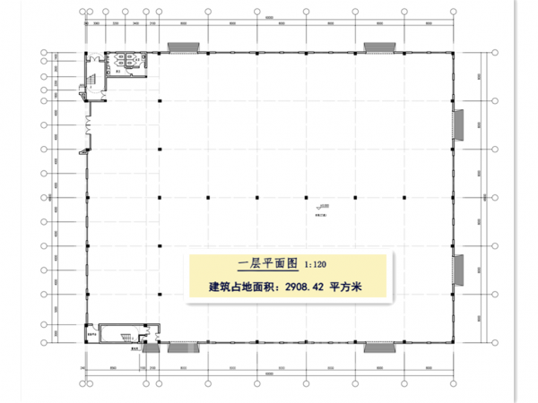 厂房正门图