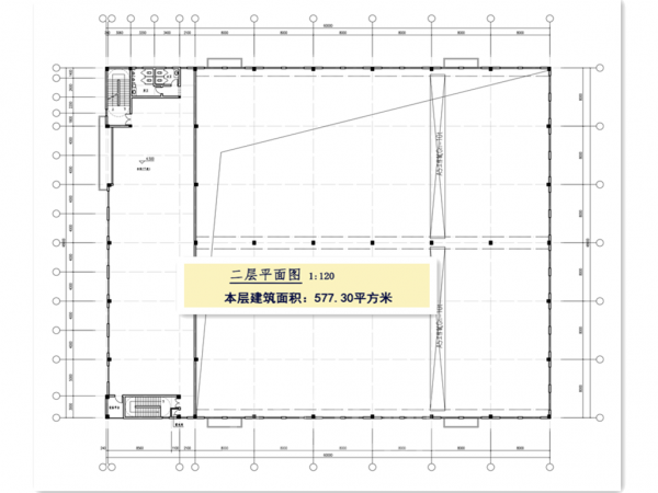 厂房正门图