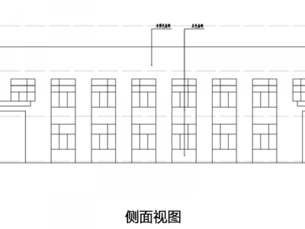 厂房正门图