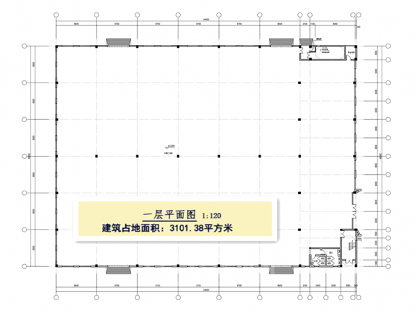 厂房正门图