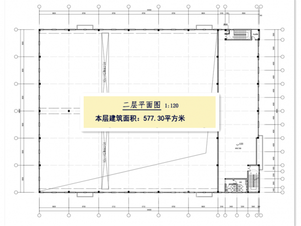 厂房正门图