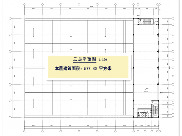 厂房正门图