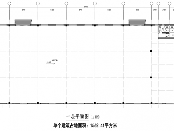 厂房正门图