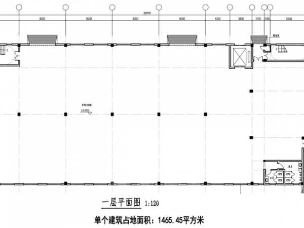 厂房正门图