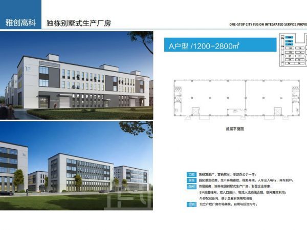 厂房正门图