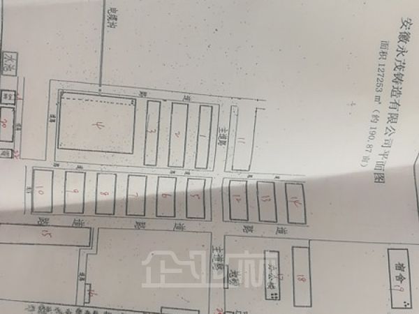 厂房正门图