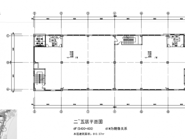 厂房正门图