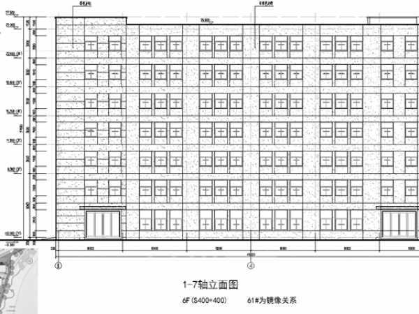 厂房正门图