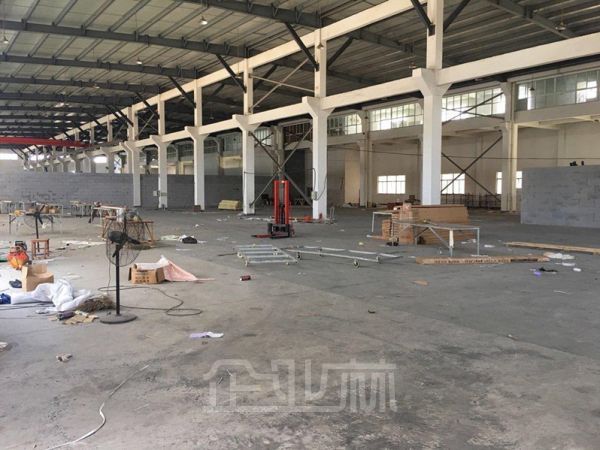 出租：嘉兴南湖园区3400平方单层厂房，可分租
